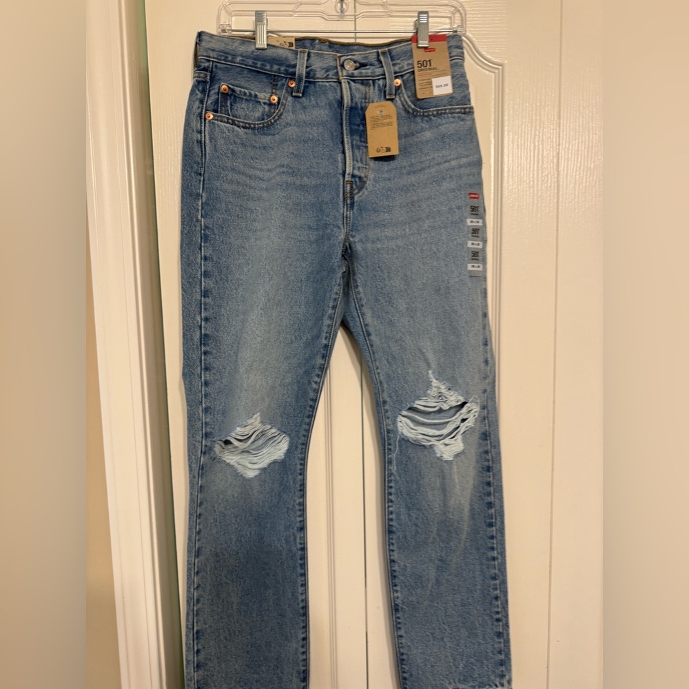 Levi's Light Blue 501 Original Jeans